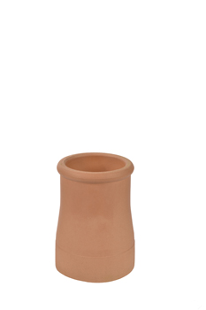 product visual Hepworth Terracotta roll top chimney pot buff height 375mm