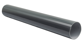 product visual Wavin RoundLine Pipe 68mm Anthracite Grey 5.5m