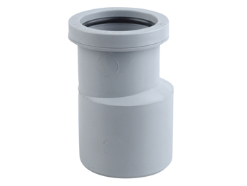 product visual Osma Waste push-fit reducer 40x50mm grey
