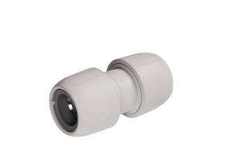 product visual Hep2O Imperial Straight Connector 3/4" White