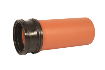 product visual Hepworth Clay short pipe with coupling 225mm length 600mm