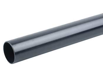 product visual Wavin PVC-C Solvent Weld Waste Plain Ended Pipe 32mm Black 3m
