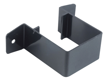 product visual Osma SquareLine pipe bracket stand off 61mm black