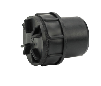 product visual Osma Waste push-fit access plug 40mm black