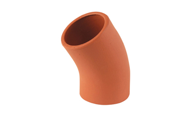 product visual Hepworth Clay plain ended bend 30° 100mm