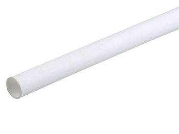 product visual Osma Overflow push-fit plain ended pipe 21.5mm white 4m