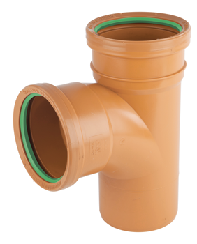 product visual Wavin Sewer S/S Equal Junction 87.5° 110mm