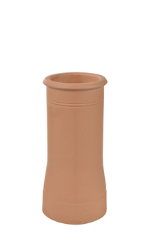 product visual Hepworth Terracotta cannon head chimney pot buff height 600mm