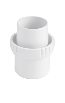 product visual Wavin Flexible Waste Spigot Connector To Solvent Weld  40mm White