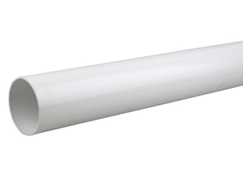 OsmaSoil plain ended pipe 110mm white 3m | Wavin