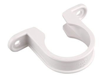 product visual Wavin ABS Waste Pipe Bracket 32mm White