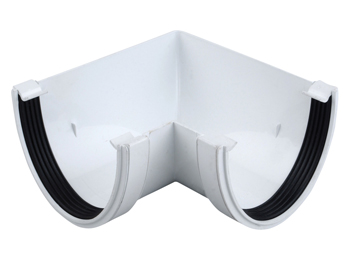 product visual Osma DeepLine gutter angle 90° 113mm white