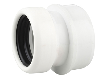 product visual Wavin Soil S/S Boss Adaptor (Ring-Seal) 40mm White
