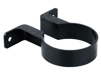 product visual Wavin RoundLine Socket Bracket 68mm Black