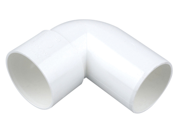 product visual Osma Waste solvent weld spigot bend 90° 50mm white