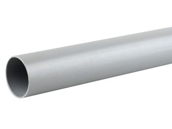 product visual Osma Waste push-fit plain ended pipe 32mm grey 3m
