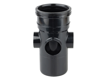 product visual OsmaSoil S/S bossed pipe 110mm black