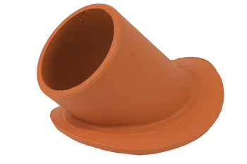 product visual Hepworth Clay oblique saddle 45˚ 300mm