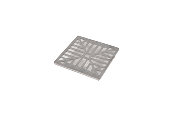 product visual Hepworth Clay square alloy gully grid 150mm