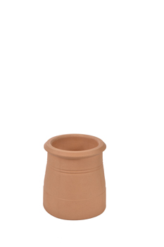 product visual Hepworth Terracotta cannon head chimney pot buff height 300mm