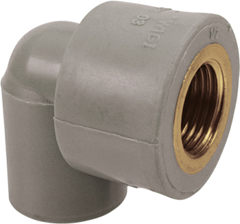 product visual PPR Elbow F.Metal Th. 90° GY 32x1"
