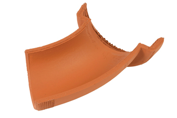 product visual Hepworth Clay left-hand channel bend 45° 150mm