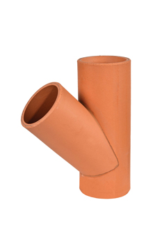 product visual Hepworth Clay plain ended oblique junction 45° 150x150mm