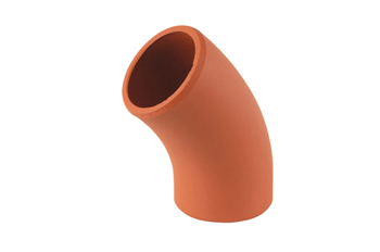 product visual Hepworth Clay plain ended bend 45° 100mm