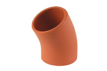 product visual Hepworth Clay plain ended bend 30° 225mm