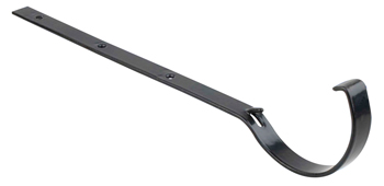 product visual Osma SuperLine PVC-coated steel top rafter bracket 125mm black 300mm