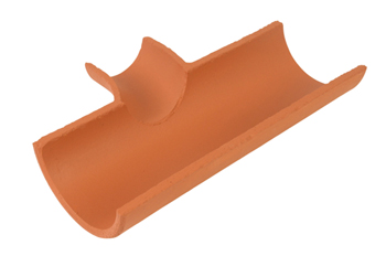 product visual Hepworth Clay left-hand curved square channel junction 150x100mm