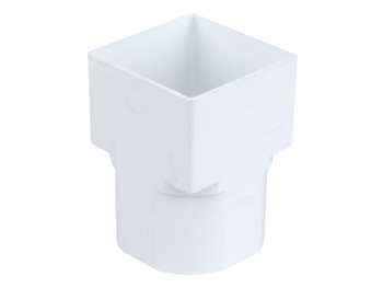 product visual Osma SquareLine drain adaptor square to round 61mm white