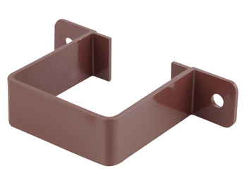 product visual Osma SquareLine pipe bracket 61mm brown