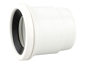 product visual Wavin Soil S/S Boss Adaptor (Ring-Seal) 50mm White