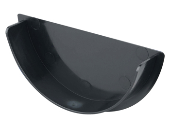 product visual Wavin RoofLine Stopend Internal 150mm Black
