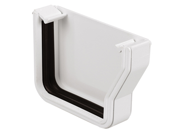 product visual Wavin StormLine Stopend External Right-Hand 111mm White