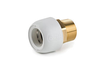 product visual Hep2O Male Brass Adaptor 1"x28mm White