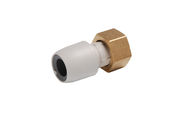 product visual Hep2O Imperial Straight Tap Connector 1/2x3/4" White