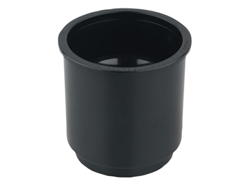product visual Wavin RoundLine Pipe Connector 68mm Black