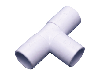 product visual Osma Overflow solvent tee 90° 21.5mm white