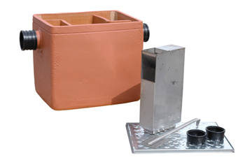 product visual Hepworth Clay universal grease trap 100/110mm
