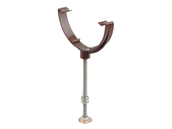 product visual Osma RoundLine bow and pin rise and fall bracket 112mm brown