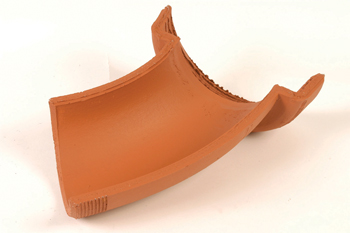 product visual Hepworth Clay left-hand channel bend 45° 100mm
