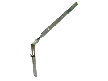 product visual Osma Rainwater steel adjustable side rafter bracket 300mm long