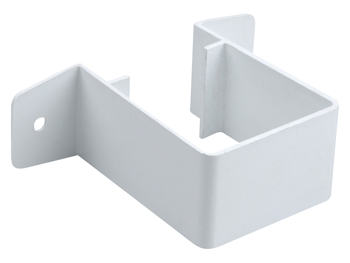 product visual Osma SquareLine pipe bracket stand off 61mm white