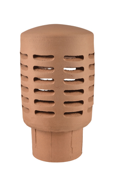 product visual Hepworth Terracotta Stell 150 gas terminal buff 180mm height 420mm