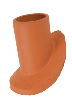 product visual Hepworth Clay small oblique saddle 45˚ 150mm