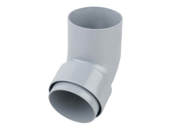 product visual Osma RoundLine offset bend spigot 68mm grey
