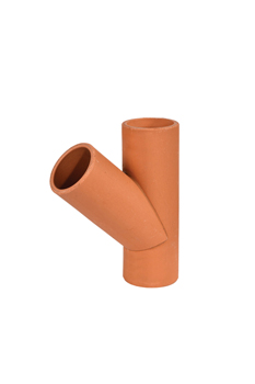 product visual Hepworth Clay plain ended oblique junction 45° 100x100mm