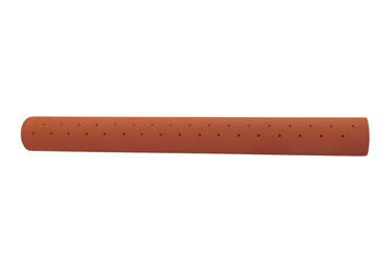 product visual Hepworth Clay HepLine plain ended perforated pipe 150mm length 1.75m